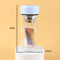 023中短盛康彩盖玻璃杯